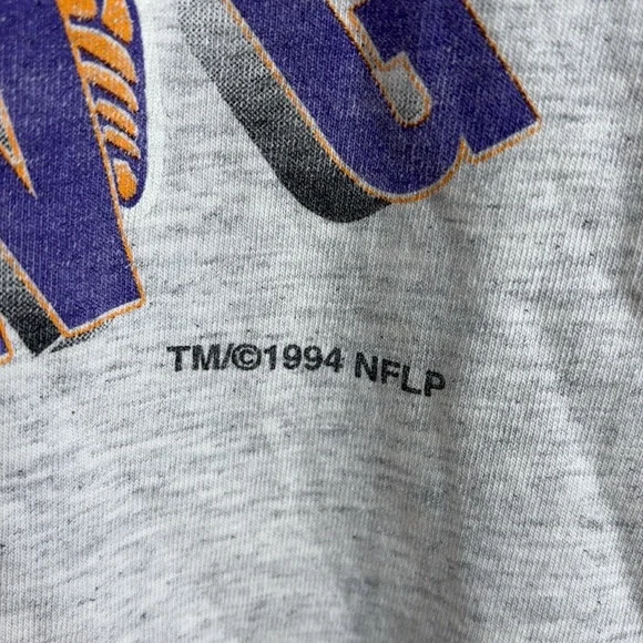 Vintage MN Vikings 90's T Shirt XL - Picture 7 of 7
